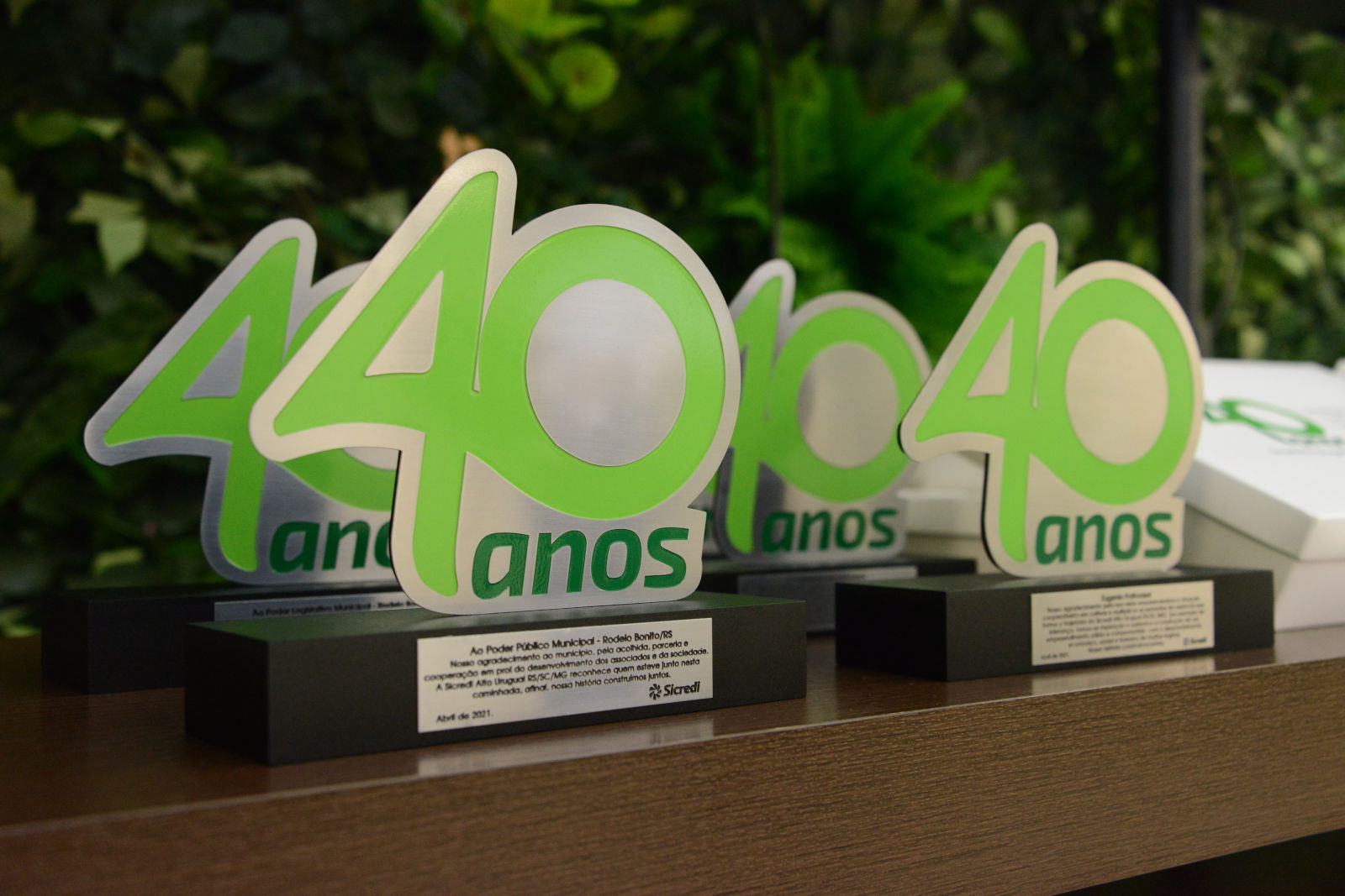 Troféus Homenagens 40 anos