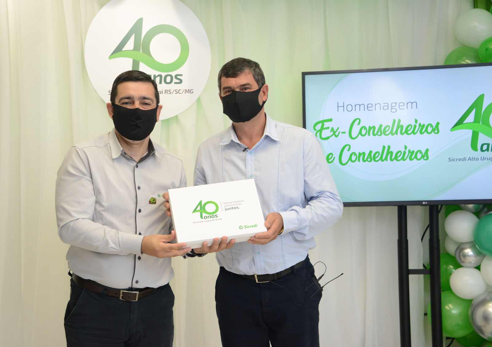 Homenagem aos conselheiros e ex-conselheiros representados por Sergio Basso
