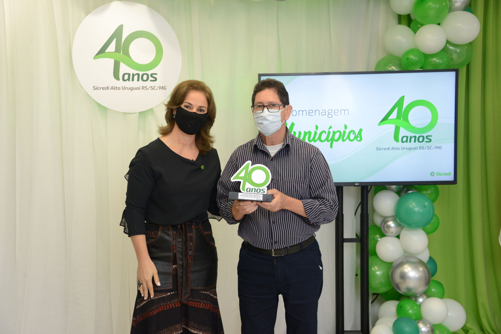 Homenagem aos municípios do RS representados pelo prefeito de Rodeio Bonito-Paulo Duarte