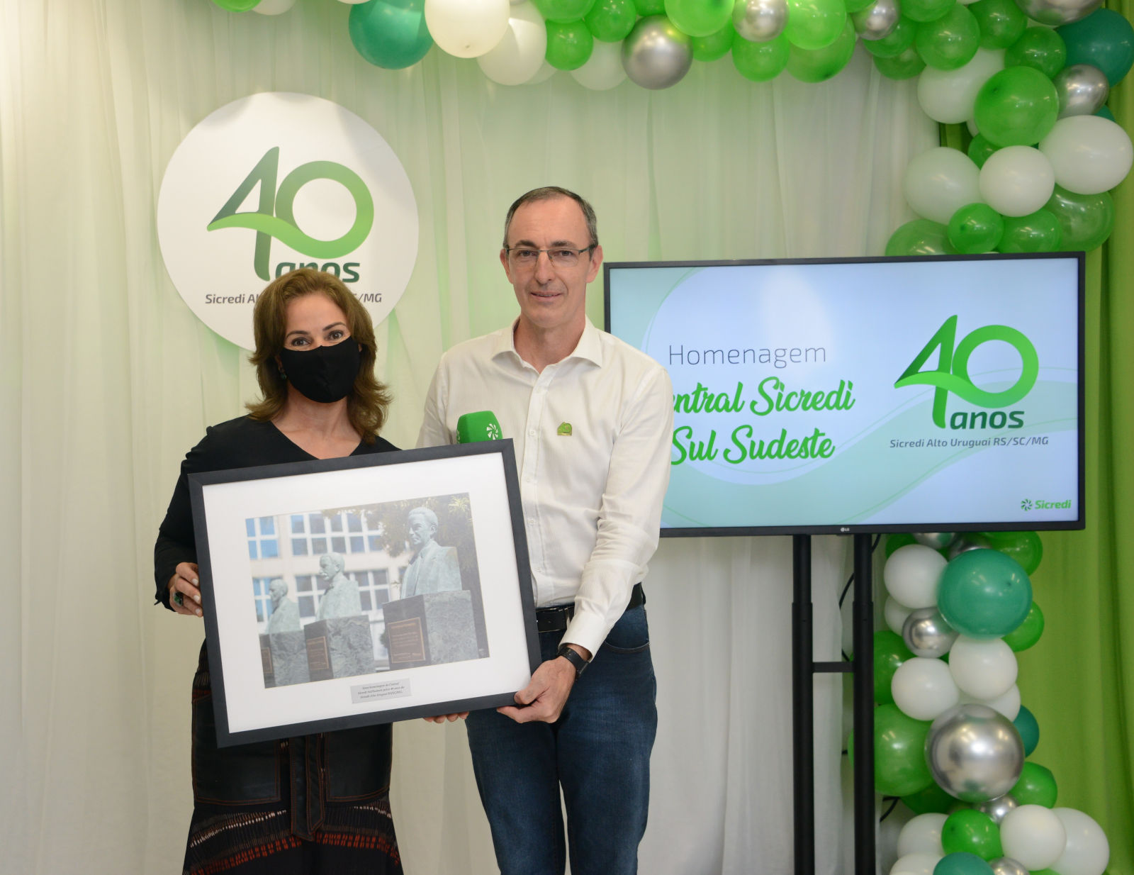 Homenagem recebida da Central Sul-Sudeste