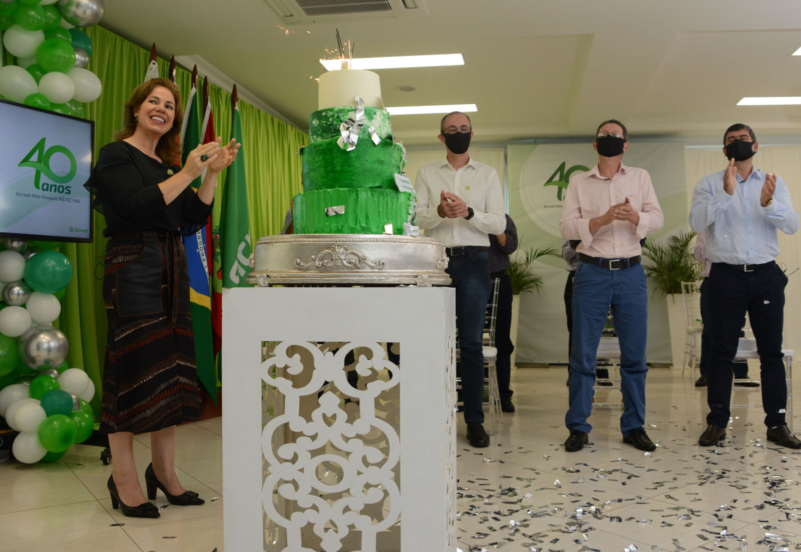 Comemoração de aniversário da Cooperativa